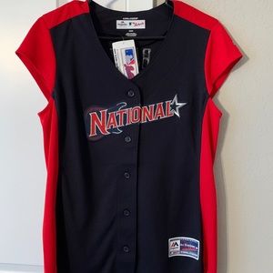 NWT Womens Chicago Cubs Javier Baez AllStar Jersey